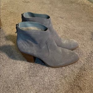 Sued booties